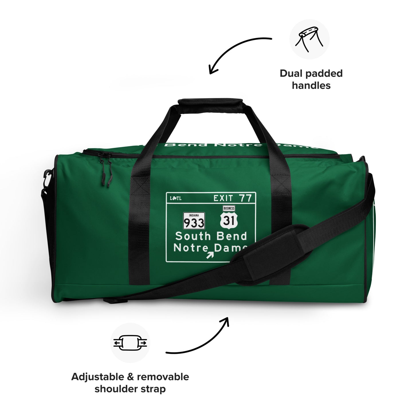Duffle Bag (Shamrock)
