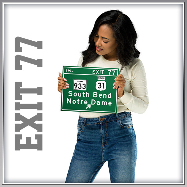 Exit 77 SB Notre Dame