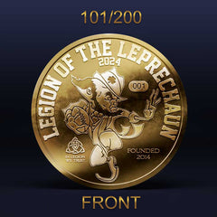 LE Gold 10th Anniversary Coin - 101 / 200 - Two Sided