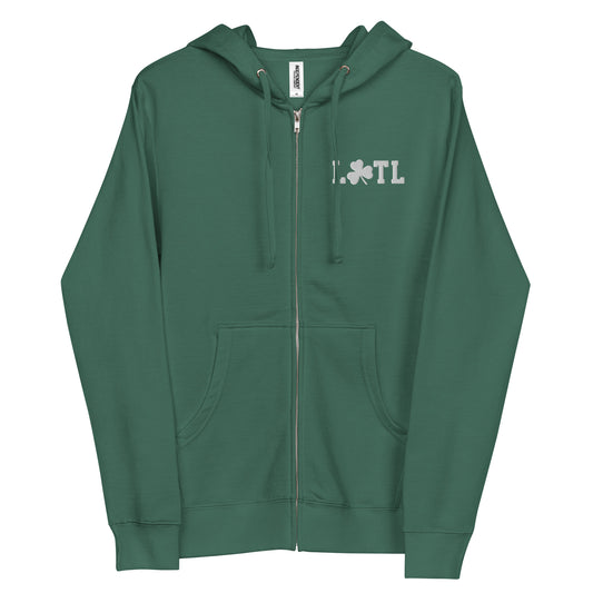 Fleece Zip Up Hoodie